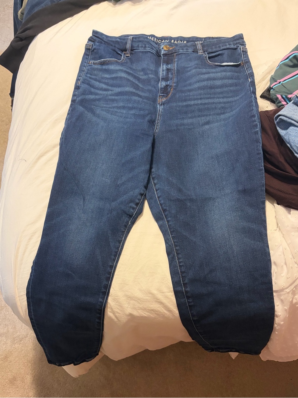 American Eagle Outfitters Dark Blue Women's Jeans